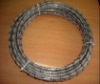 Diamond wire saw for marble profiling