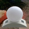 Polyresin solar light