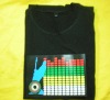 LED t-shirt, flashing t-shirt