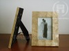 golden capiz shell photo frame