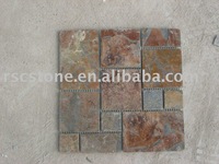 Meshed mosaic slate