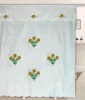 Embroidery Shower curtain