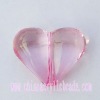 heart bead, clear bead, transparent bead, curtain bead