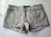 fashion synthetic leather sexy girls short pants