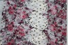 85%nylon 15%spandex print lace fabric