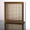 Parallel Brown color glass brick