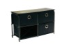 Storage cart- 3 drawers+ Single cross shelf