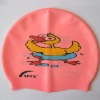 RH children cartoon swim cap/swimming cap/silicone swimming cap