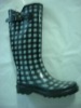 ladies fashion rubber boot