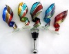 glass wine stopper