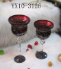 mosaic glass candle holders