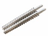 conical double screw for rubber roller-head extruder