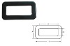 black female square buckle