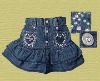 Rhinestones hot fixing machine  (jeans skirt)