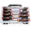 8pcs screwdriver set, in transparent case