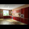 melamine kitchen cabinet