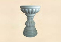 marble flower pot