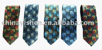 fashion printed silk tie