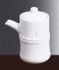 Hotel porcelain Gravy Boats Dressing Pot ceramic pot