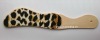 leopard foot scrubber , foot file , foot scrub , foot exfoliation