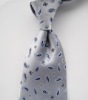 100% silk woven tie