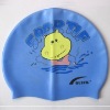 RH children cartoon silicone swimming cap/silicone swim cap/swim cap/swimming cap