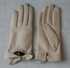 leather gloves