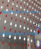 Beaded door curtain ( QX-BDC46) , door curtain , beaded curtain crystal curtain