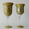 mosaic glass candle holder