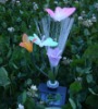 Solar fiber flowers/flower solar light /solar garden light /solar outdoor light