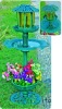 4ini,Bird feeder,bird bath,solar light and planter