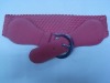 2010 New design elastic belt/ elastic + PU leather belt