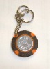 Poker Chip Keyring