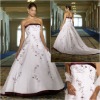 Strapless  Satin and Tull Wedding Gown  KL021