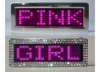 bling bling led scrolling  belt buckle