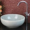 Bathroom and Kitchen artistic sink Ceramic wash basin crackled glazing