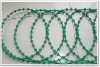 Galvanized weight razor wire