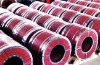 Red color coated steel coil (galvanized)