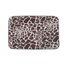 Microfiber Memory Foam Bath Mat & Bath Rug with Safari Design