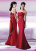 2013 New Arrival Red Mermaid Formal Bridesmaid Dress