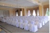 white wedding chair cover banquet hall chair covers