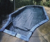 In ground pool cover, pool cover