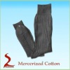 Mercerized cotton mens dress socks rib socks