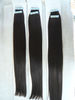 Straight 100% human hair Tape hair extension with factory price