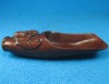 Japanese Wood/Bone Tea Scoop Netsuke