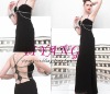 Black Chiffon Evening Dress(LF0812)