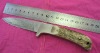 damascus knife / damascus steel knife / damascus hunting knife / damascus knife with mother of pearl handle