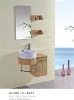 oak bathroom cabinet