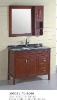 oak bathroom cabinet