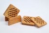 5 pcs Trivet with bamboo holder